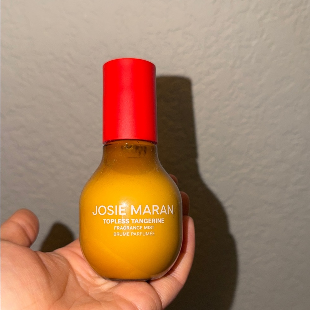Josie Maran Tangerine Mist with Red Cap